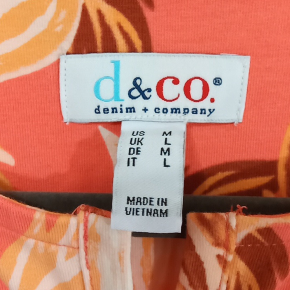 D & Co  Comfy Summer Dress  M - Picture 3 of 8